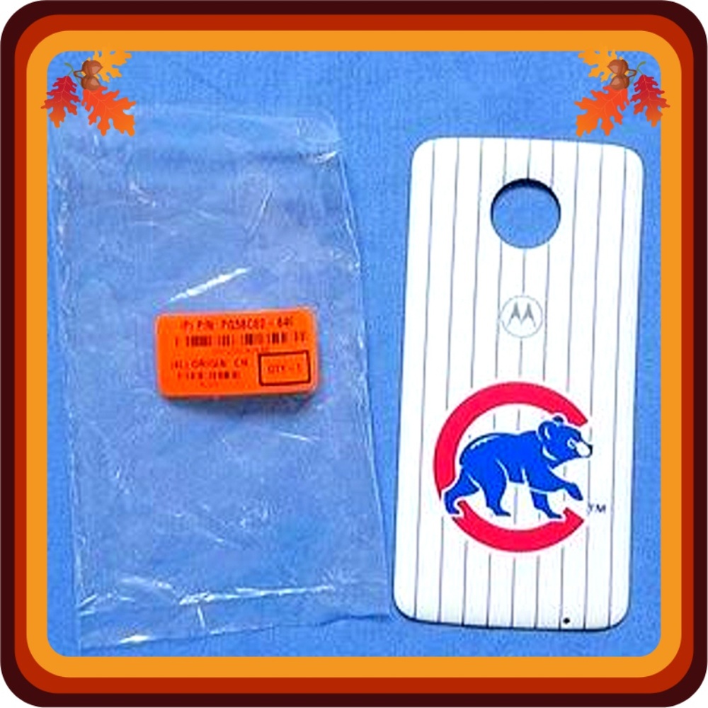 🔥3/$15🔥 NIB Cubs Motorola Z3 Play Magnetic Back